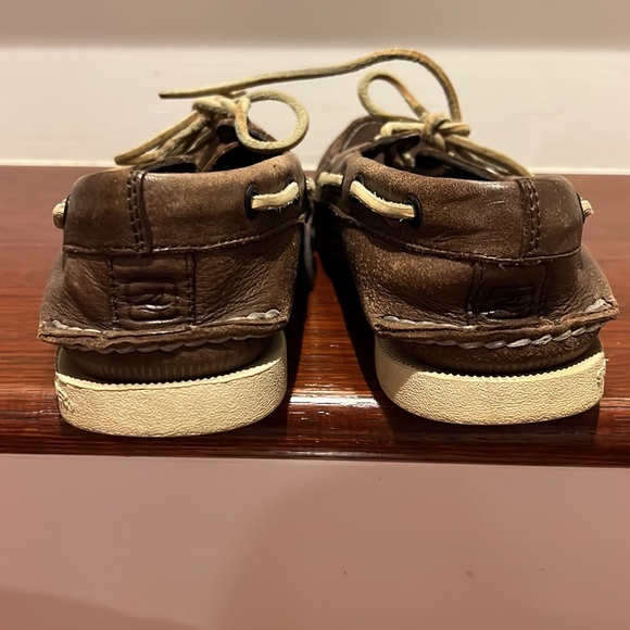 Sperry Top Sider Authentic original Boat Shoe, brown leather - Picture 4 of 7